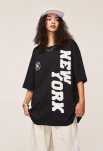 Unisex New York Letters Short Sleeves T- shirt