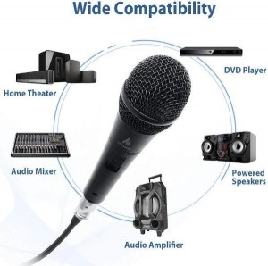 Dynamic Karaoke Microphone Handheld Cardioid Vocal Mic MAONO AU-K04