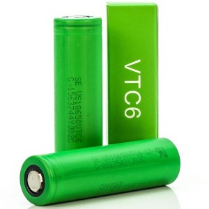 VTC6 18650 3000MAH 15A BATTERY