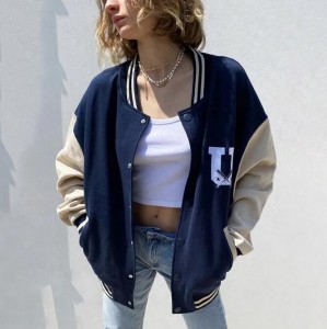 Women's Hip Hop Baseball Jacket